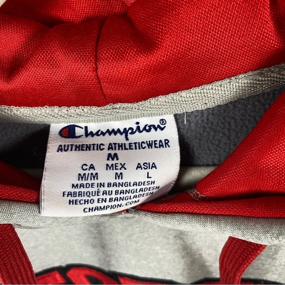 Champion Georgia Bulldogs Hoodie Sweatshirt Kids Size Medium - Picture 4 of 5